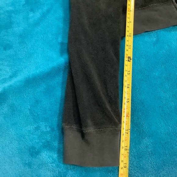 Juicy Couture Terry Pants 32 x 31 Zip Up Crop Hoodie Tracksuit - Picture 6 of 14